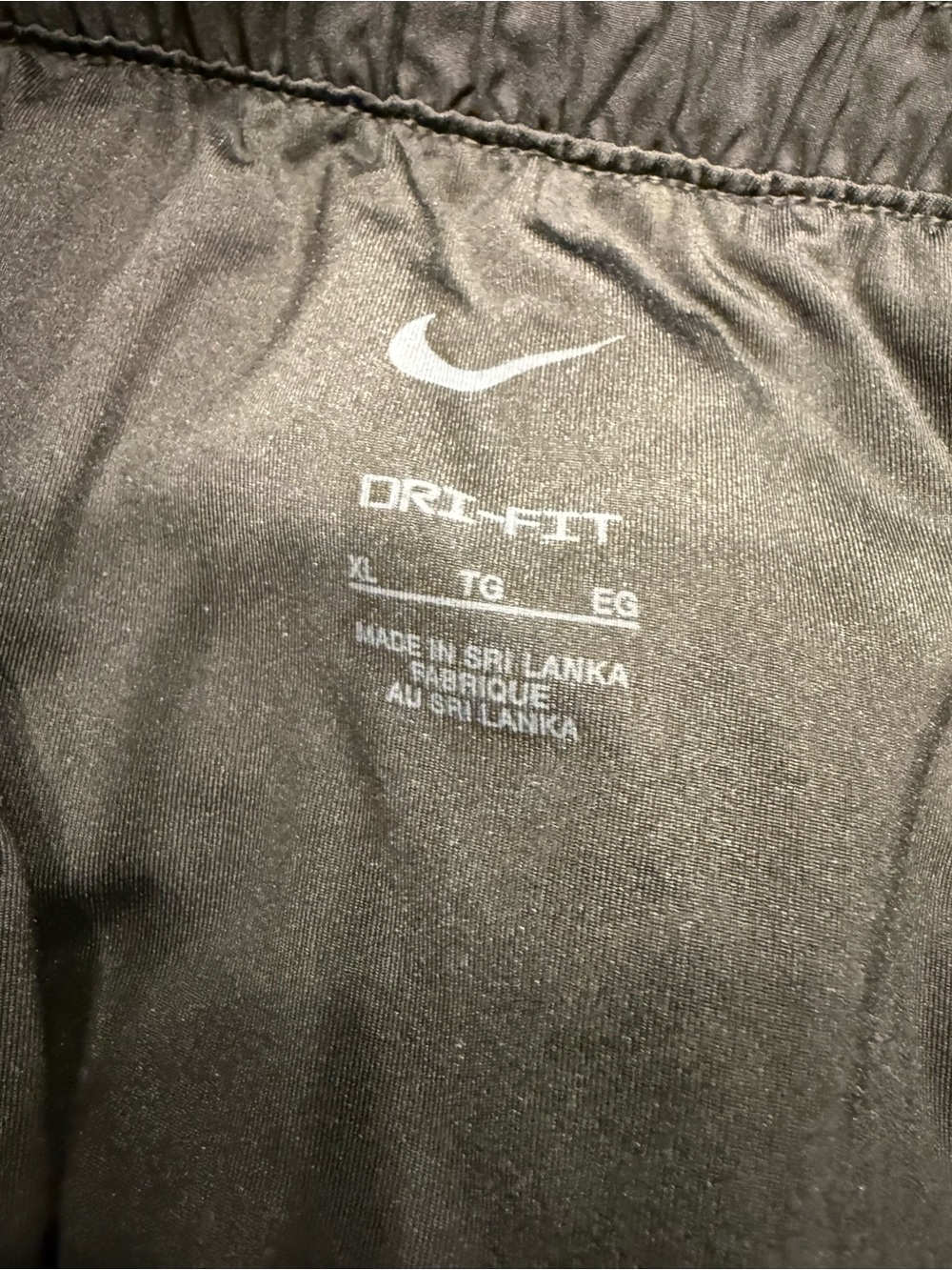 Nike Black Dri-FIT Kids Sweatpants